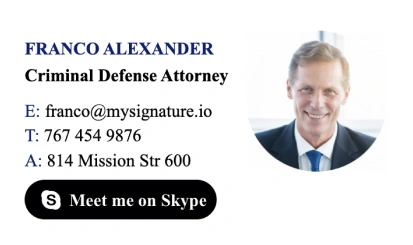 Best attorney email signature templates