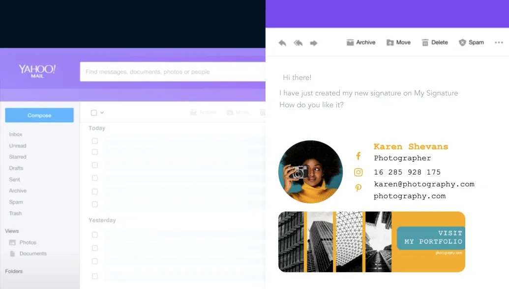 How to Add a Signature in Yahoo Mail with a Picture