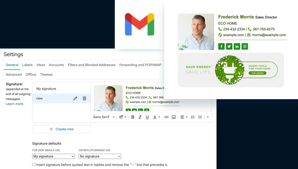 How to Add HTML Email Signature to Gmail