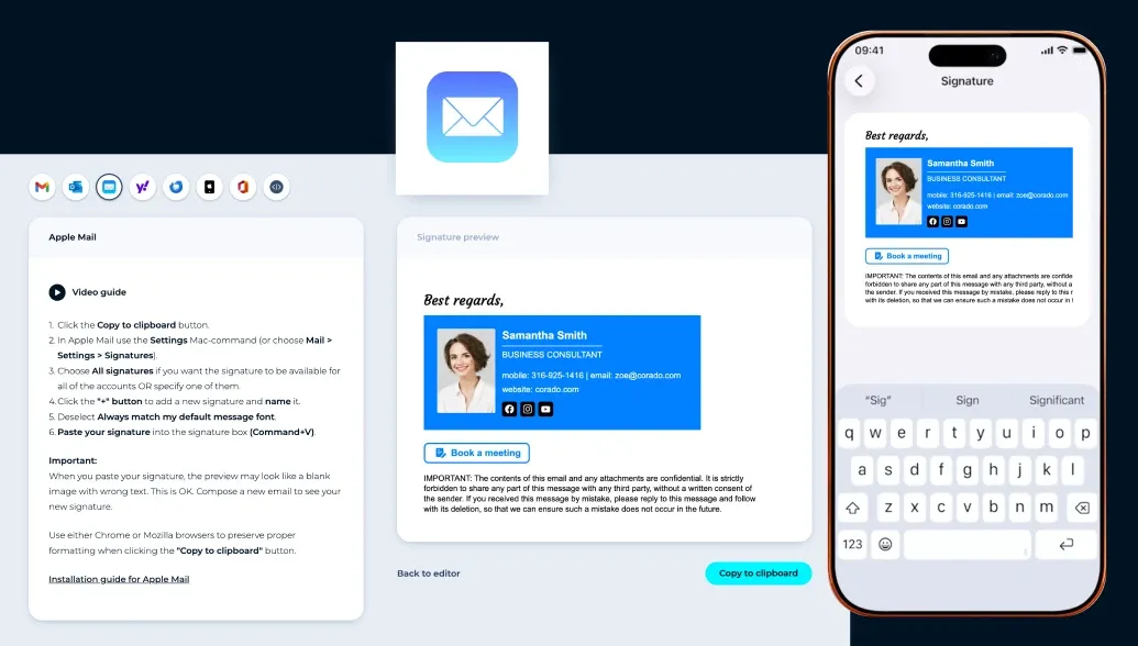 iPhone Email Signature Tutorial. Quick & Easy Setup