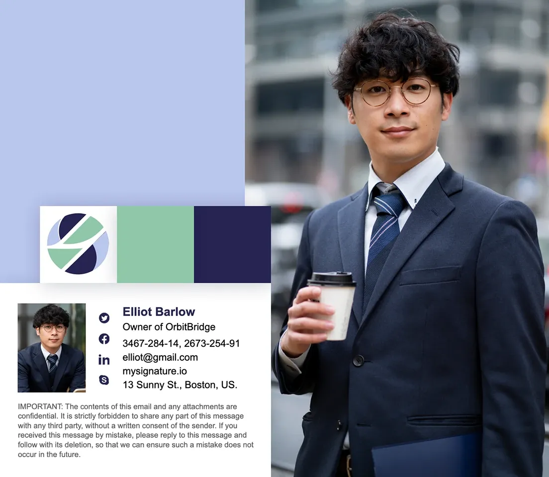Email Signature For Business Owner Example