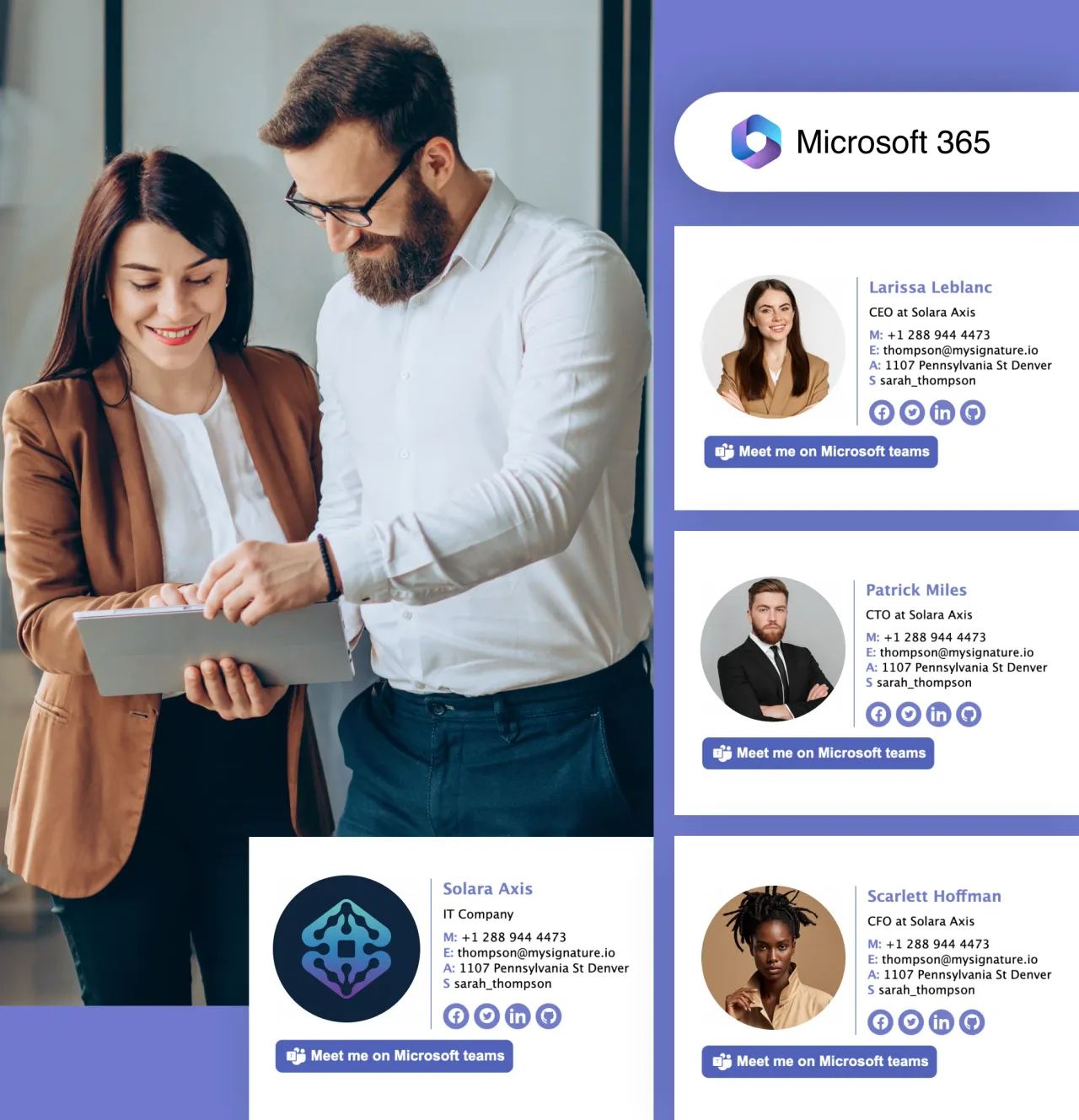 Email Signature Management for Office 365