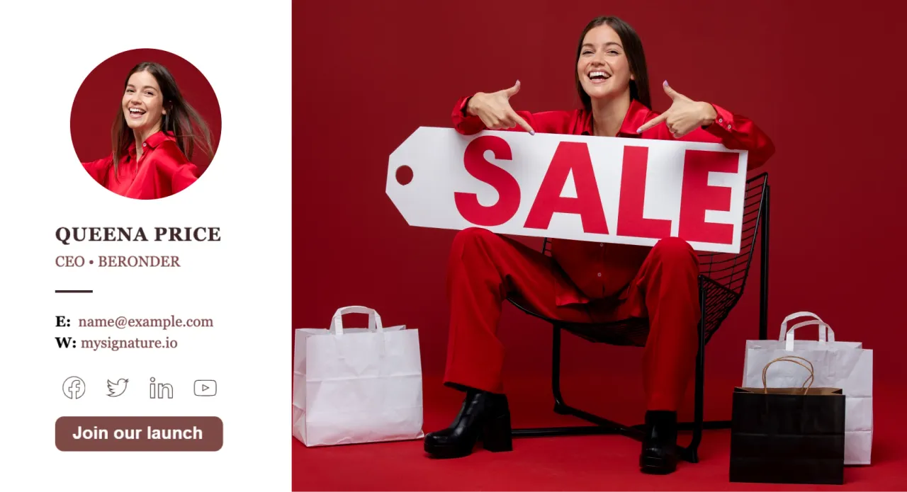 The special deal for early birds!