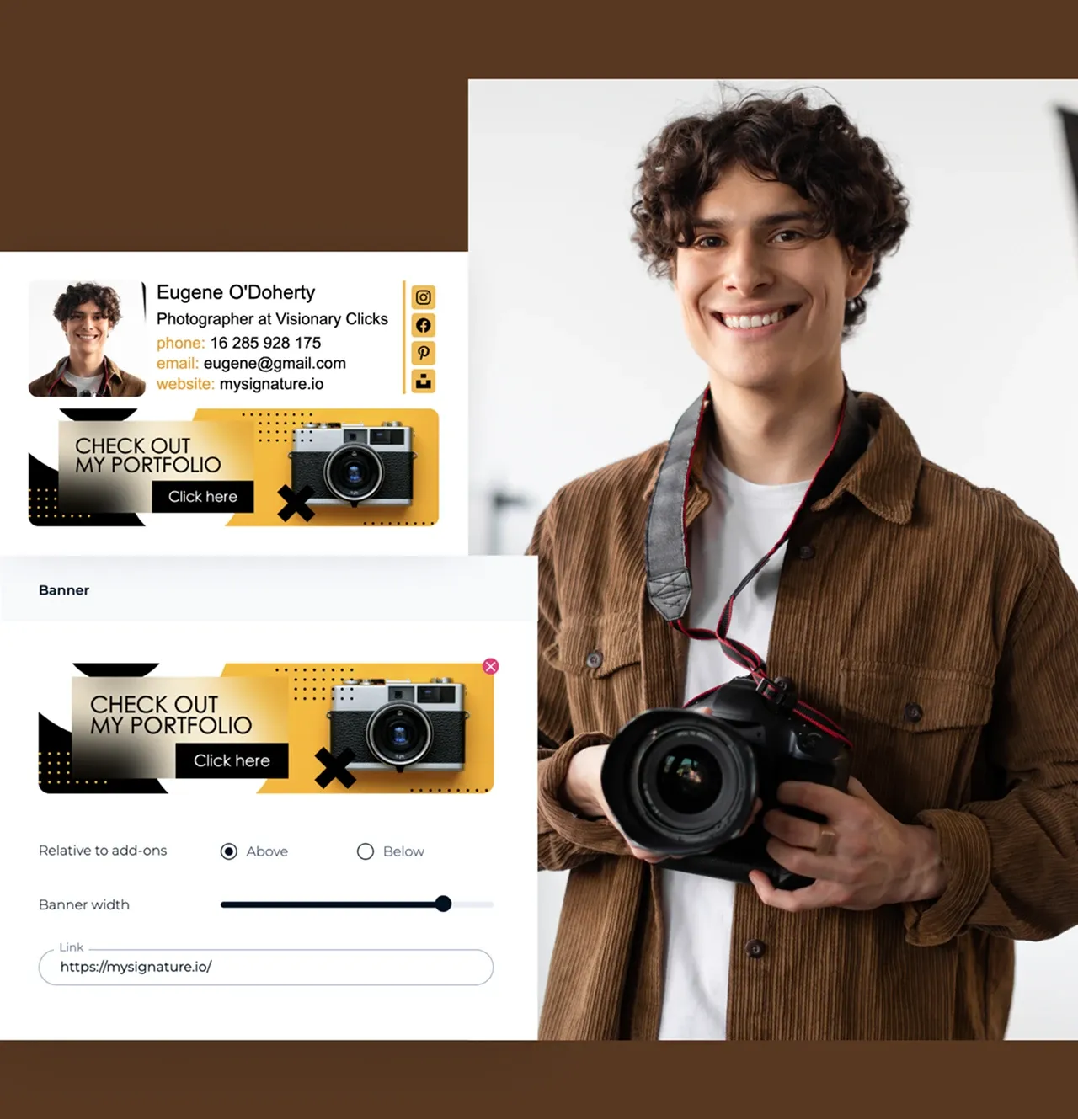 Best practices for email signature banners design