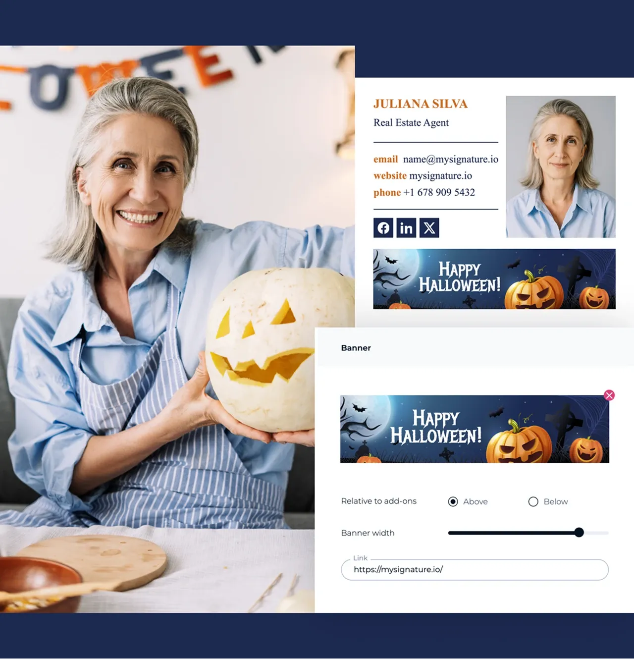 Tips for creating email signature banner for Halloween