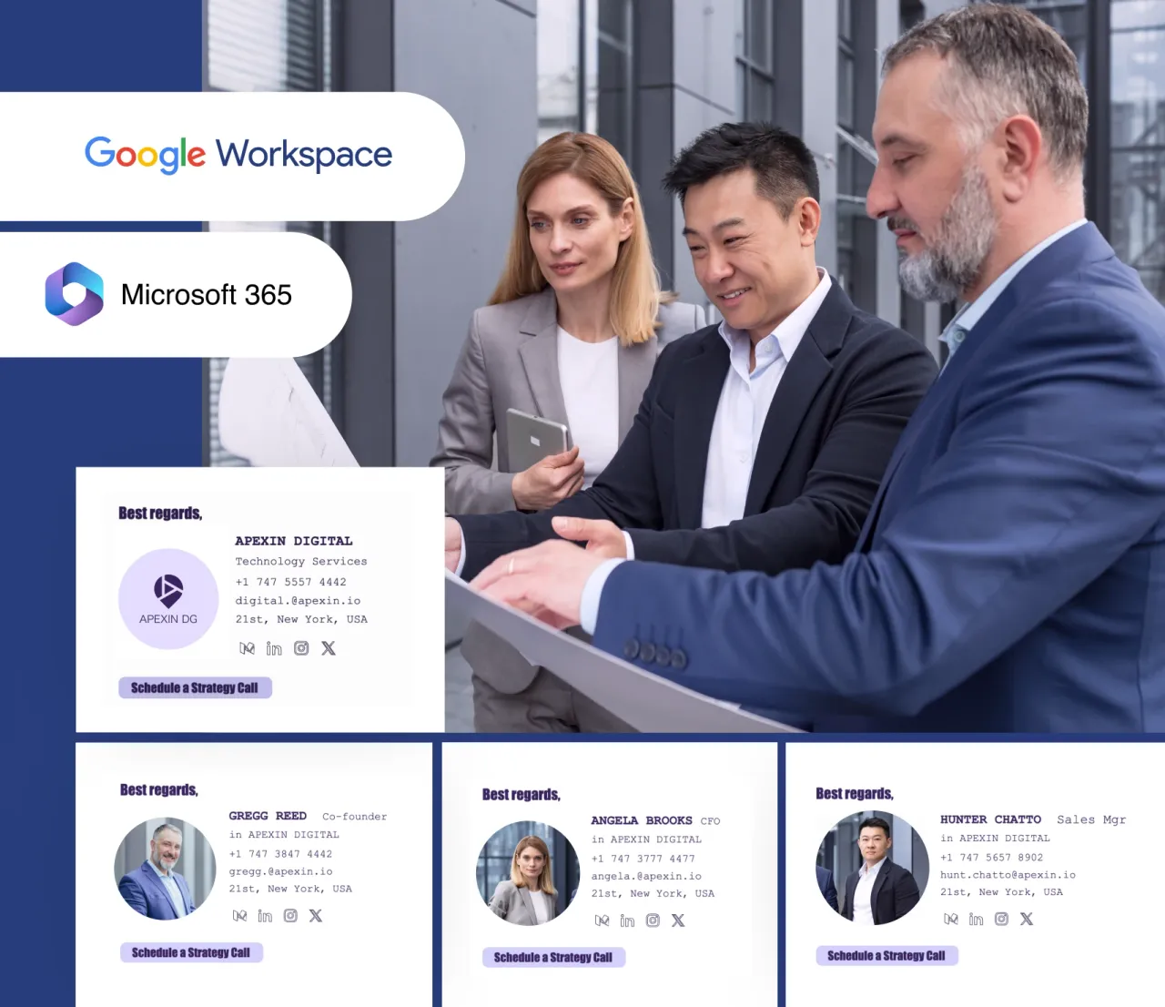 Email Signature Manager For Google Workspace and Office 365
