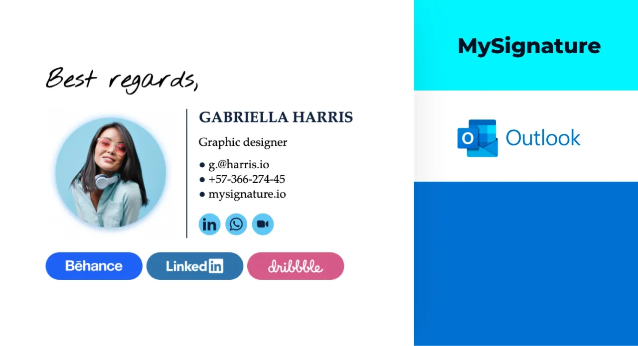 Create and set up a new email signature in minutes