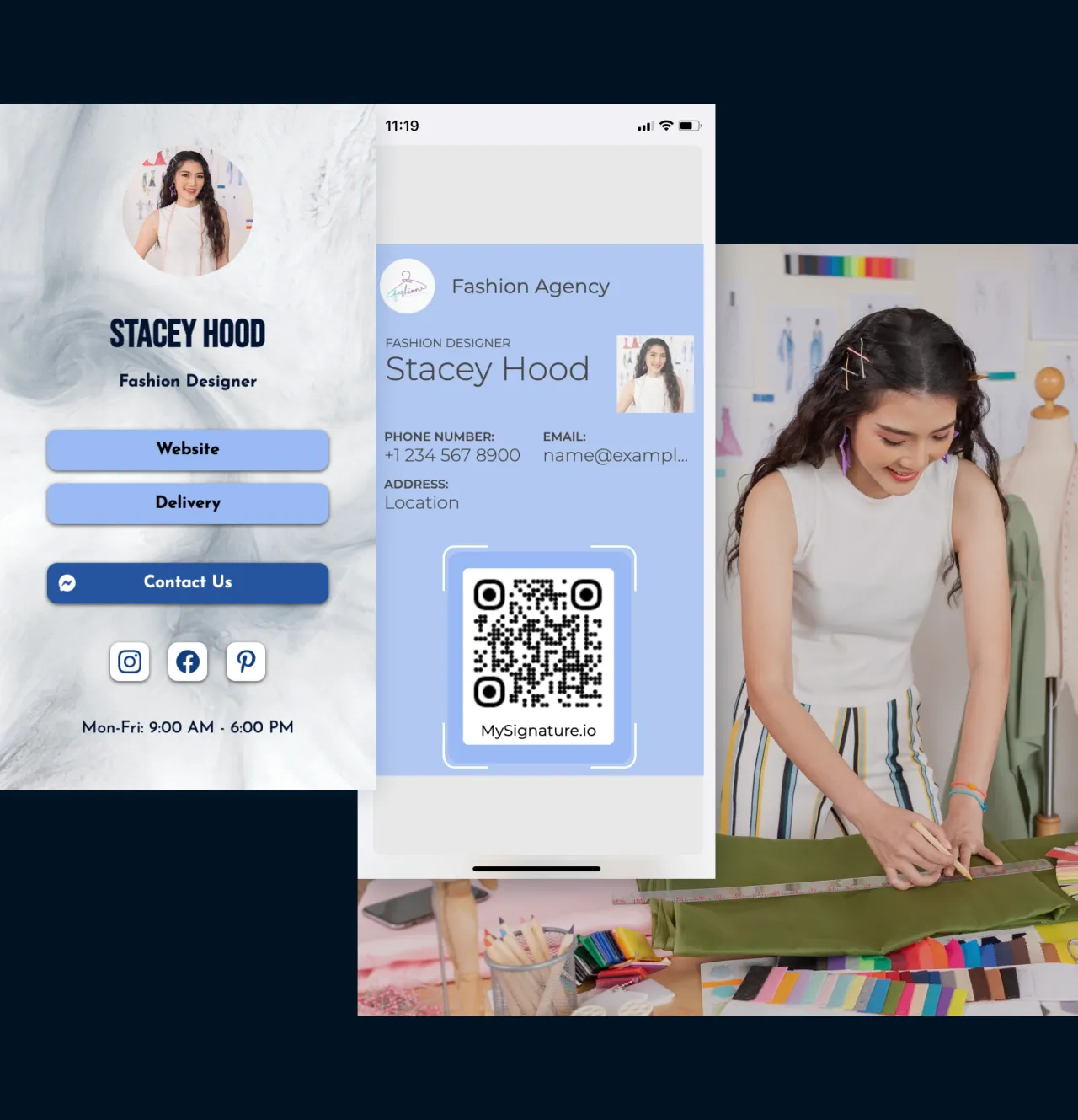 MyPage: a new-generation business card