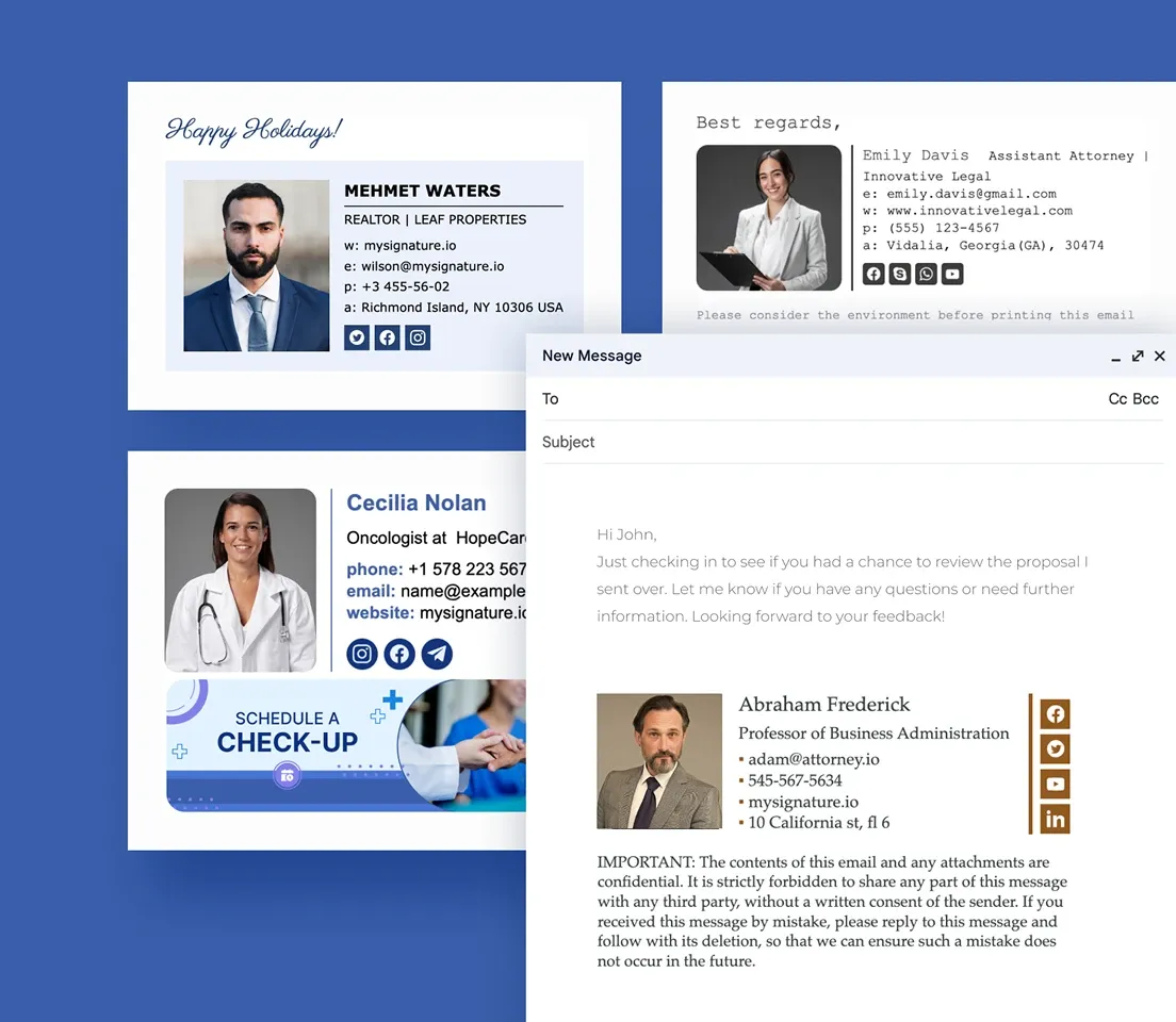 Professional Email Signature: Tips+Templates
