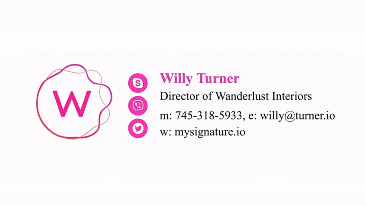 Why use a GIF in an email signature?