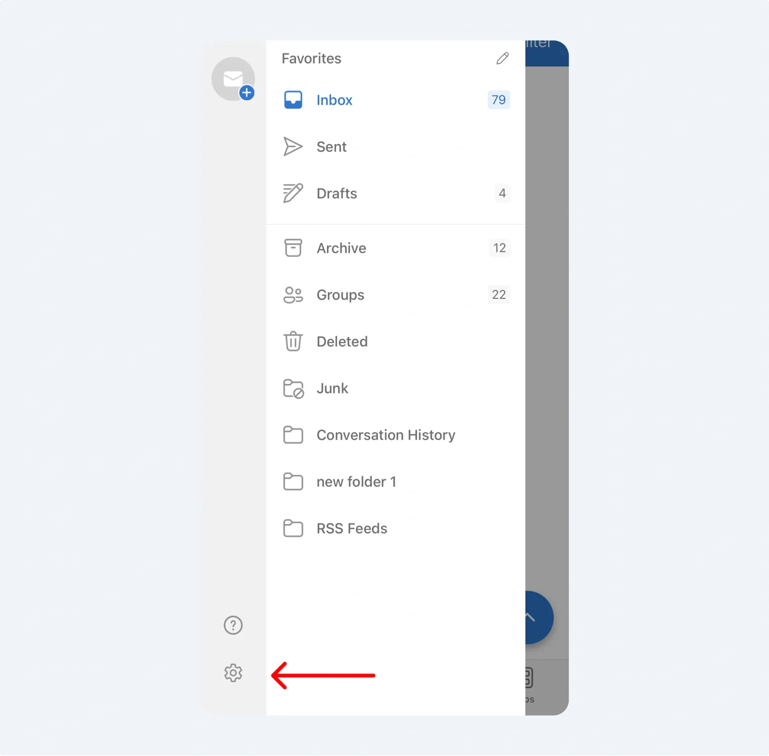 Tap your profile icon in the top-left corner, then select "Settings."
