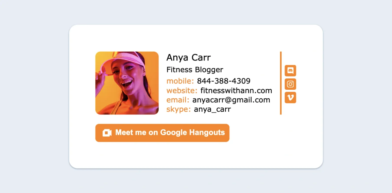 Examples of great email signatures