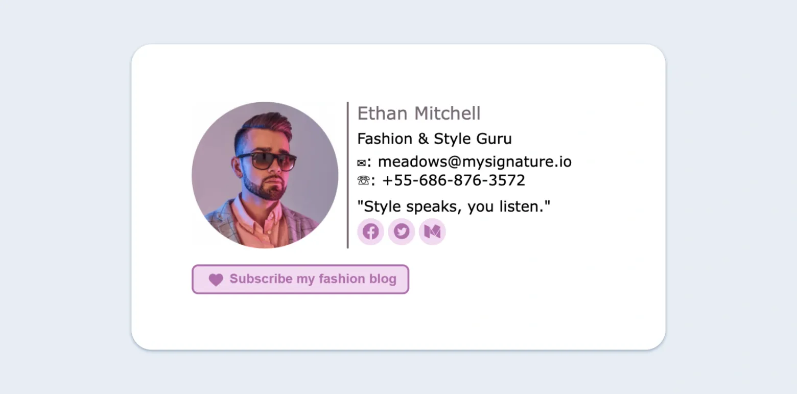Best practices for email signatures with quotes
