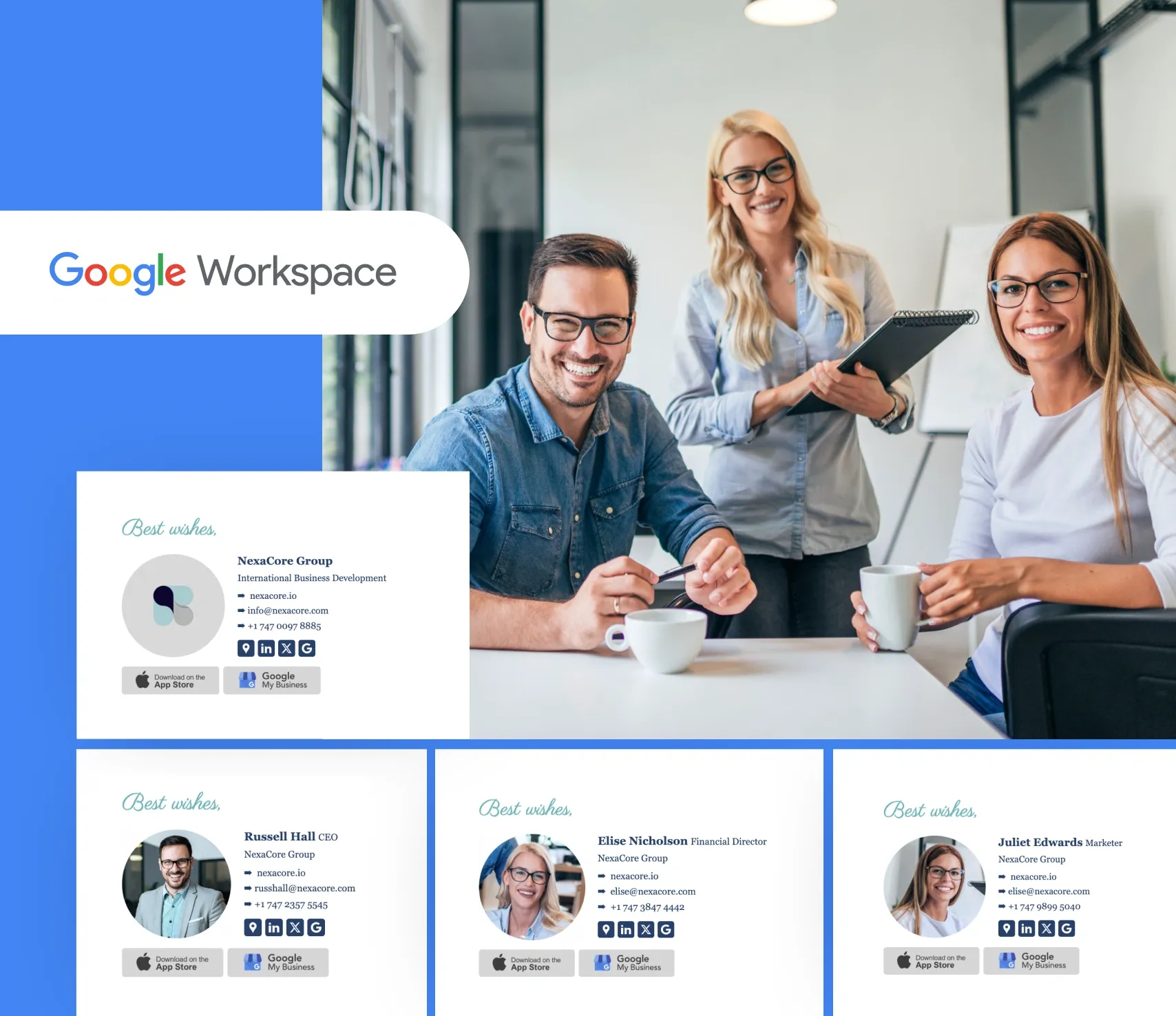 Email Signature Management for Google Workspace