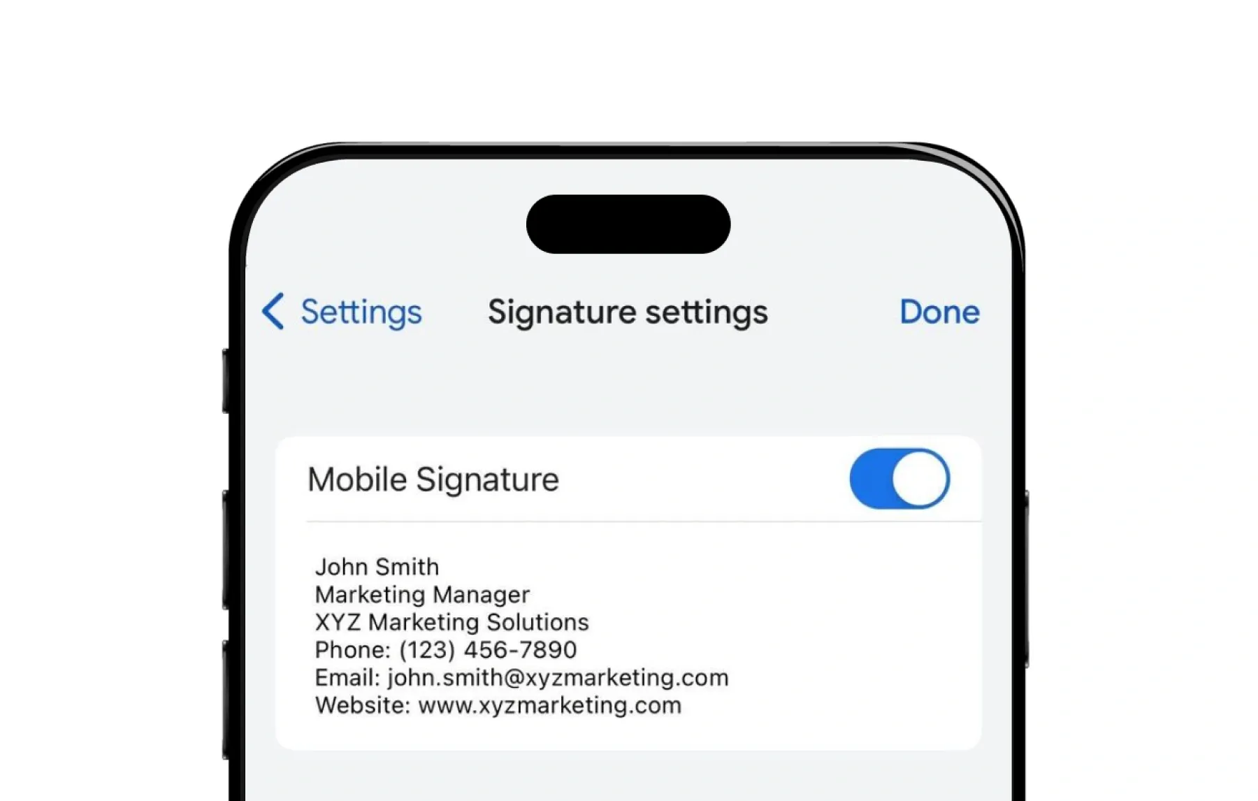 How to set up Gmail email signature on iPhone, iPad