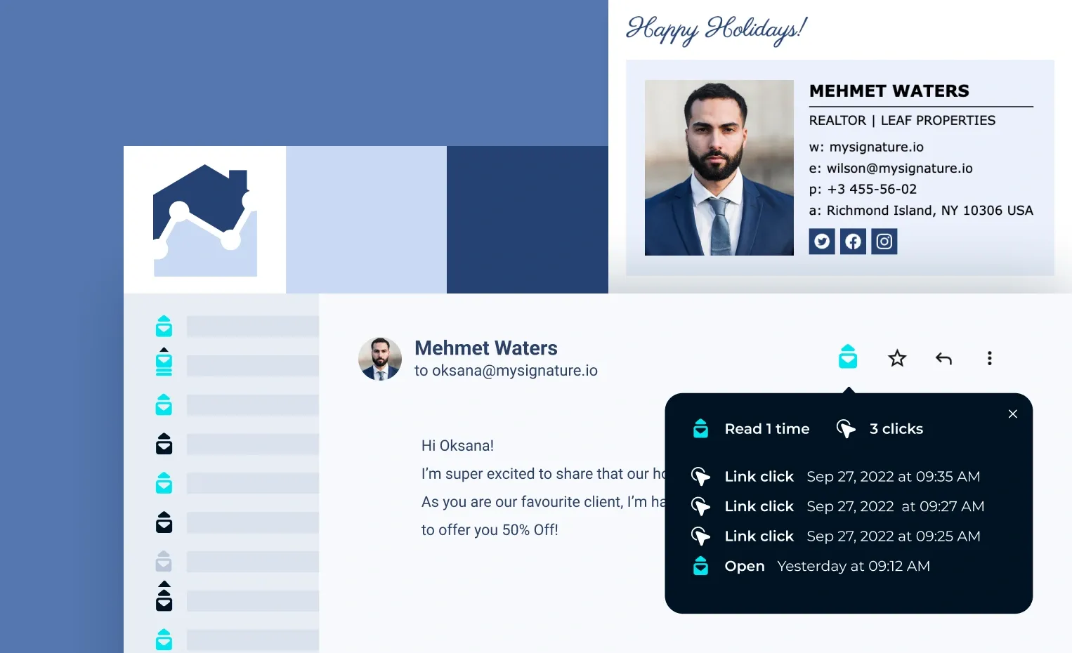 Email tracker