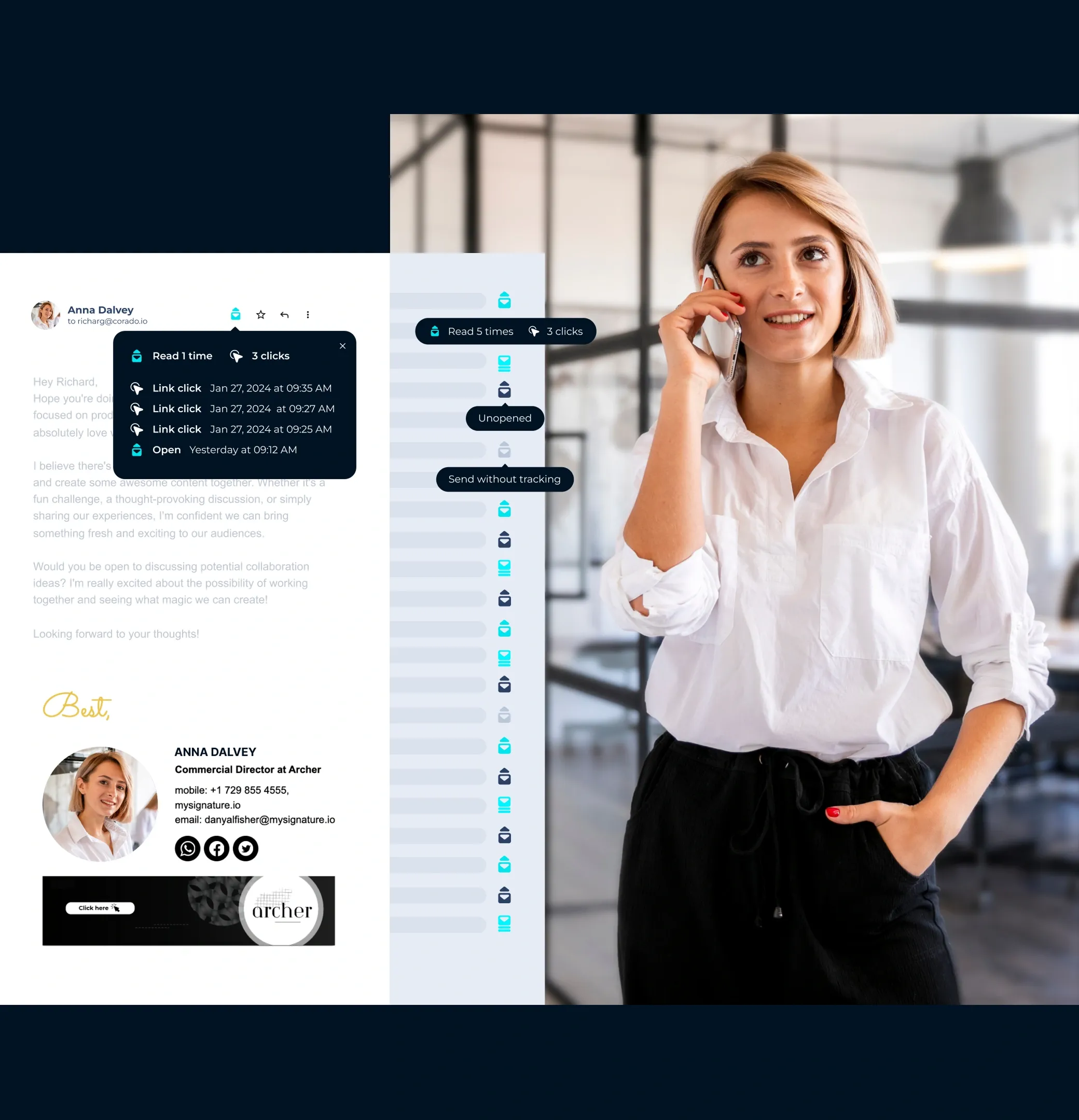 Email Tracking