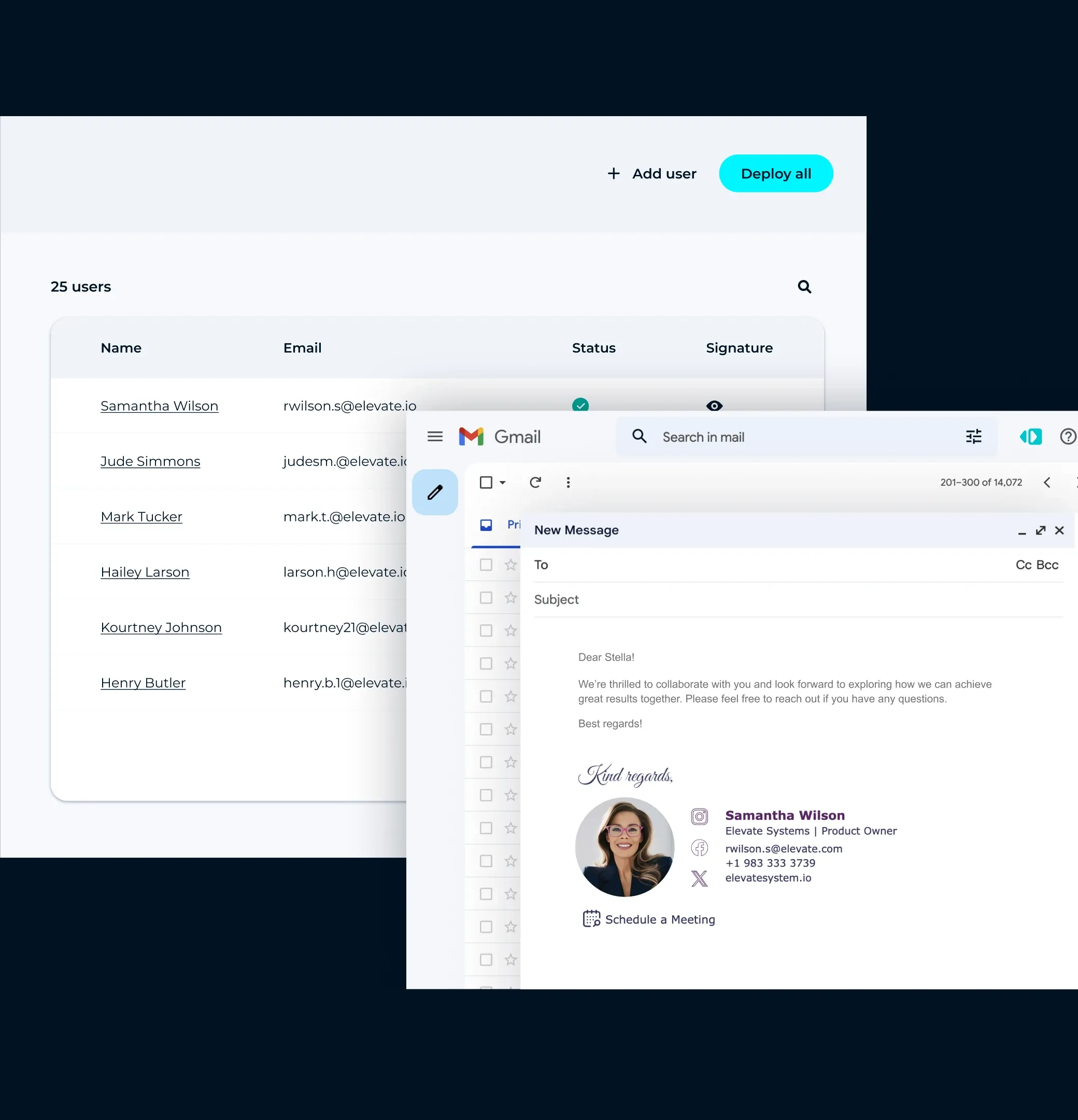 Enjoy on-the-fly synchronization