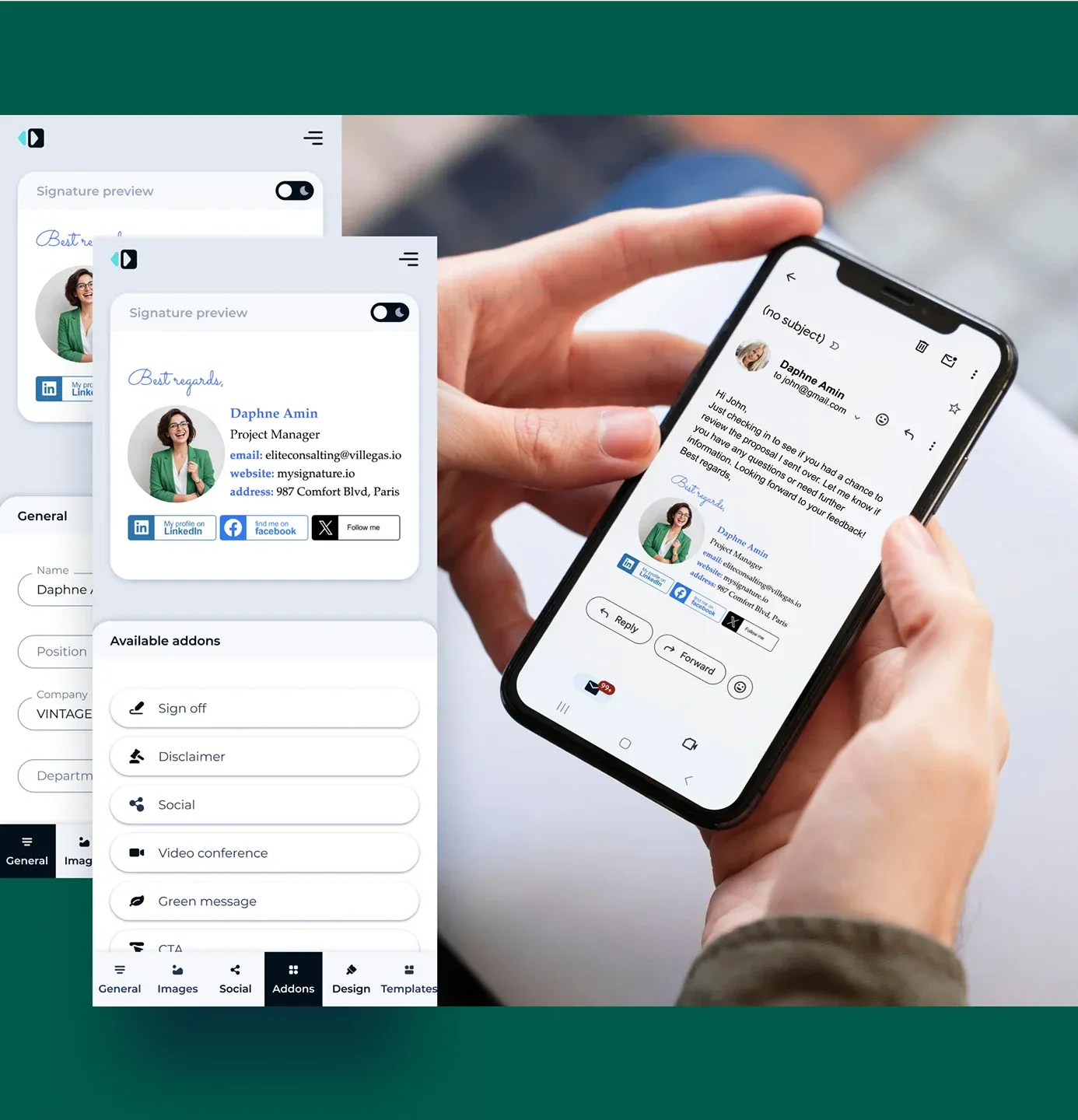 Maak e-mailhandtekeningen vanaf elk apparaat