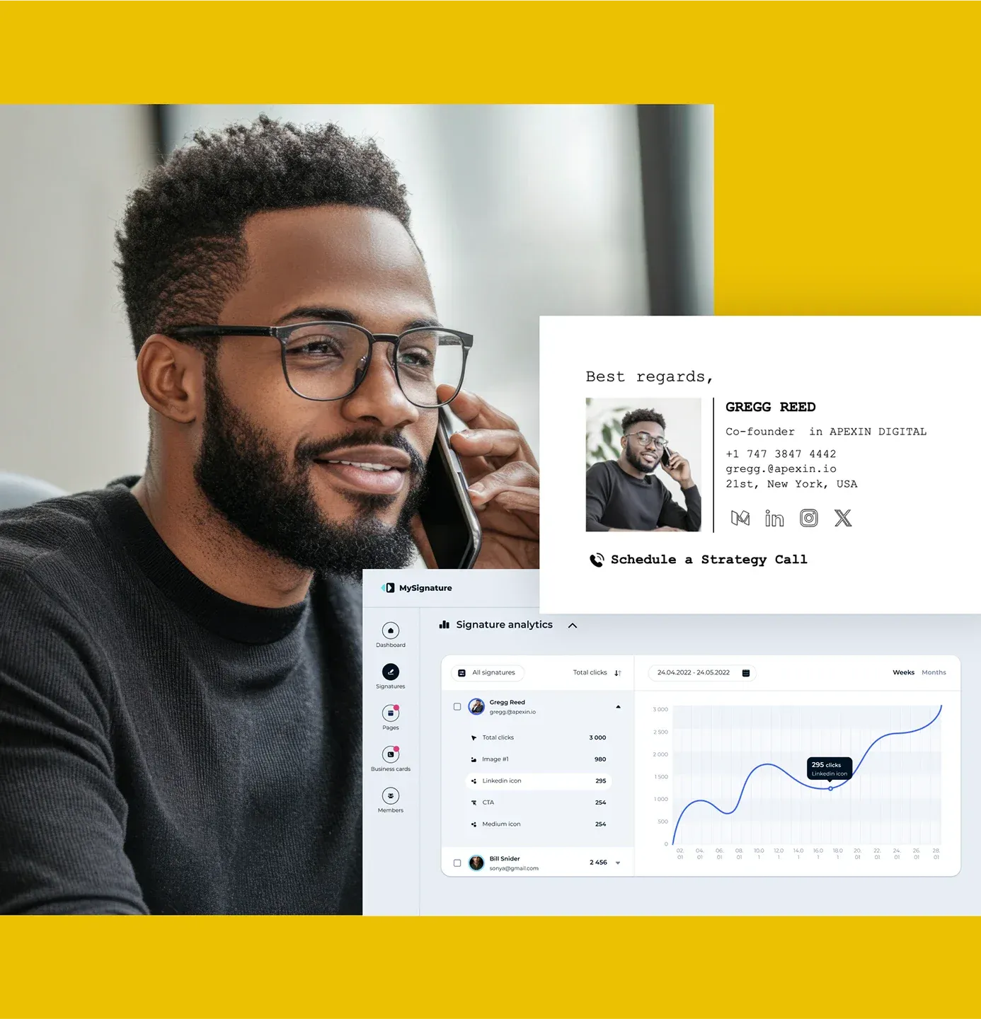 Analyses van e-mailhandtekeningen