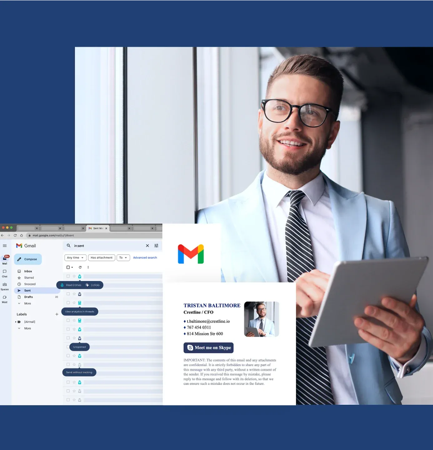 Weet wie je e-mails opent en er op klikt