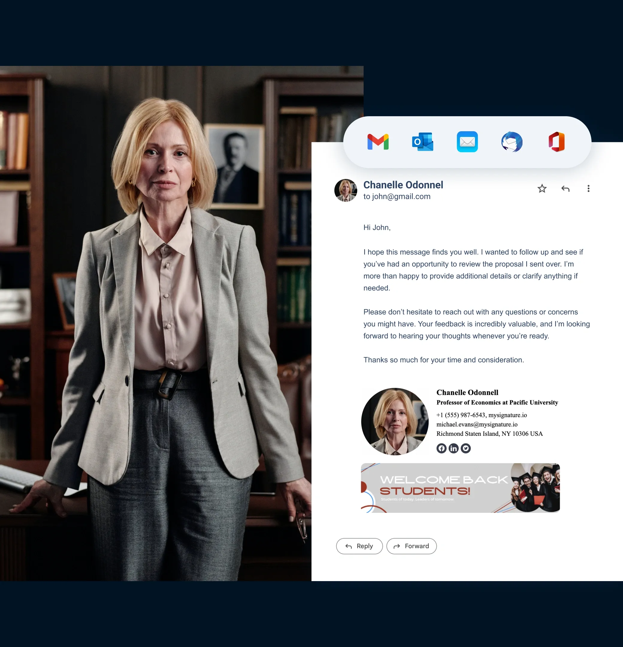 Stand out in your customer’s inboxes with a new email signature