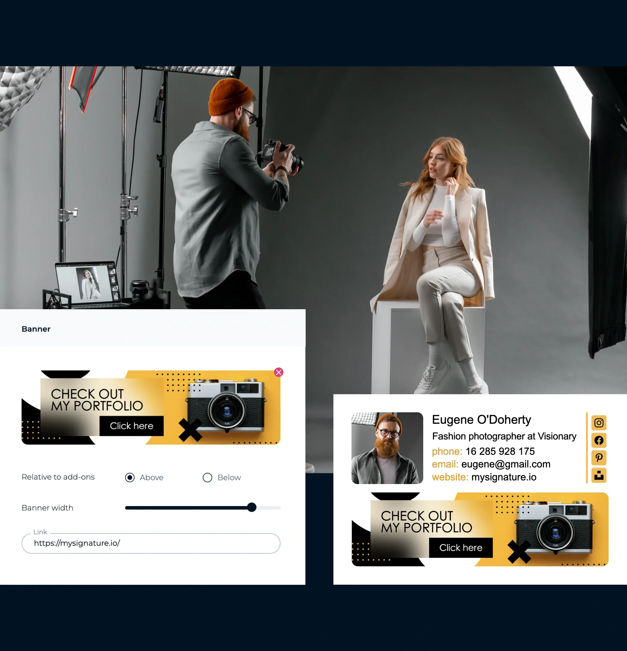 Add promo banners
