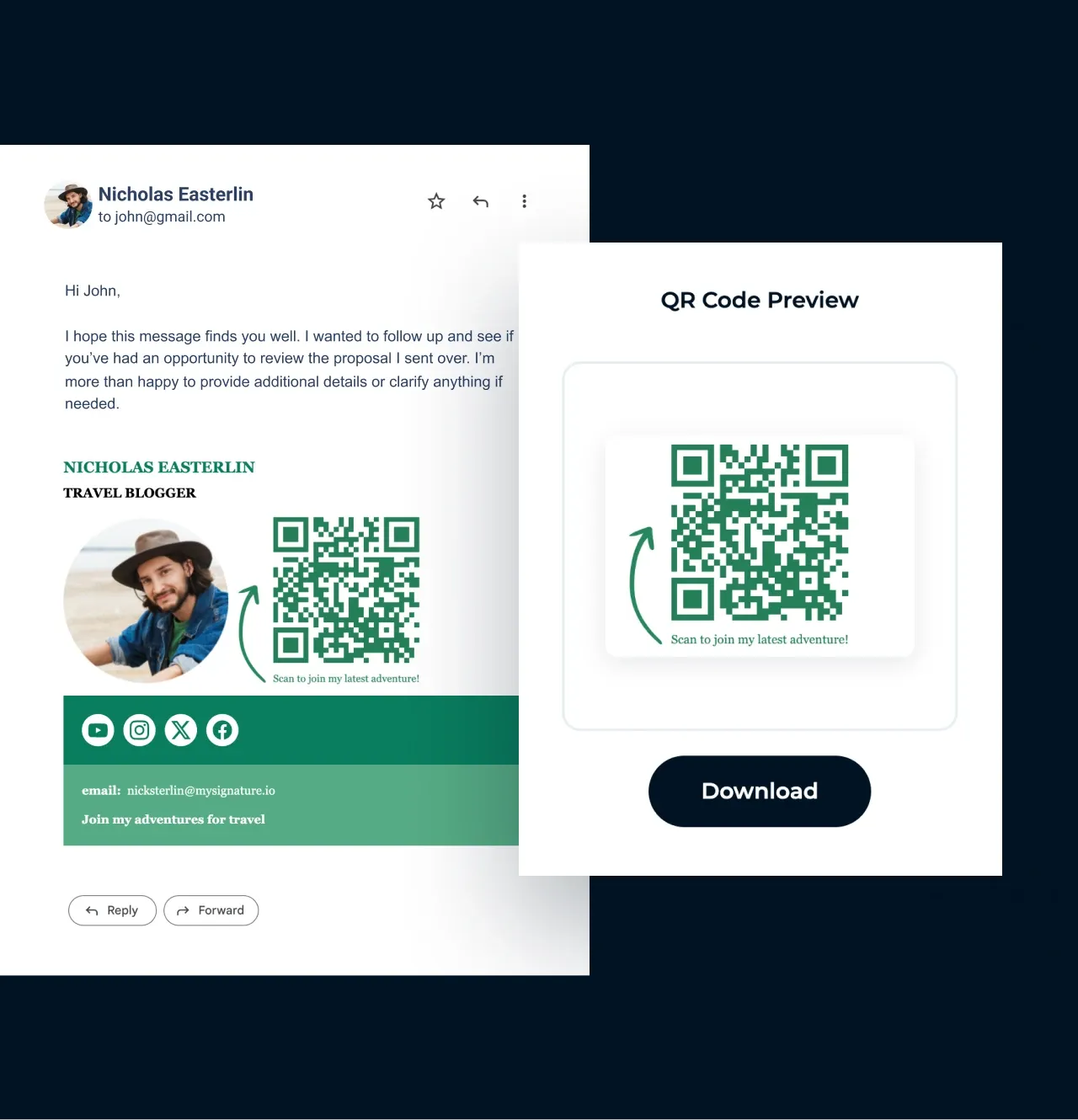 Download QR code for free