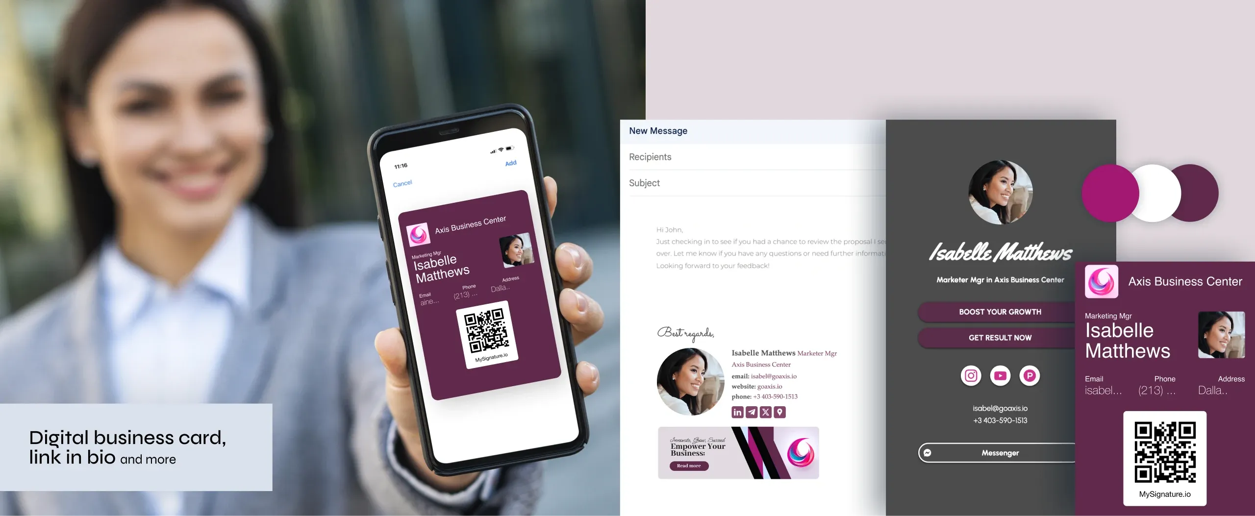 ビジネスメールの署名で個人ブランドをプロモーション