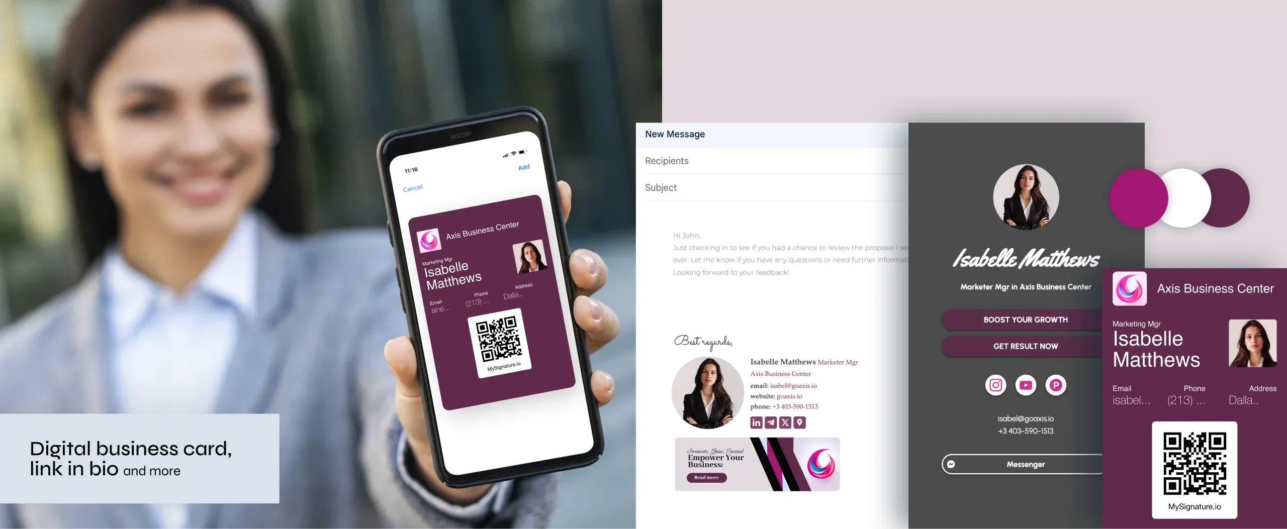 Gratis generator voor e-mailhandtekeningen om je persoonlijk merk te versterken