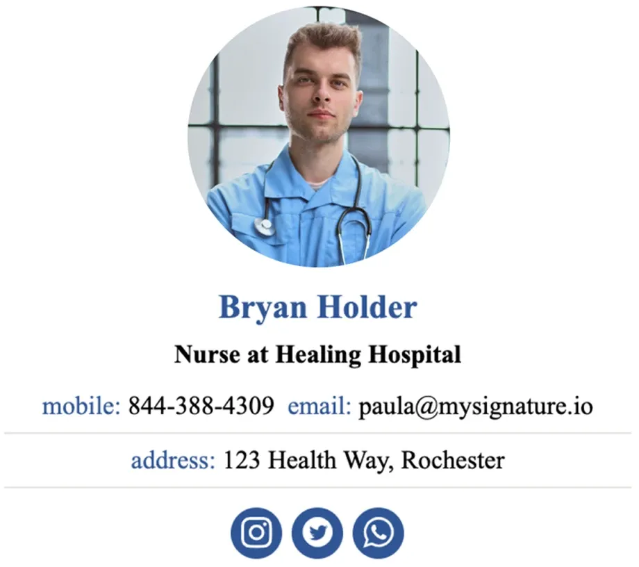 Contact details