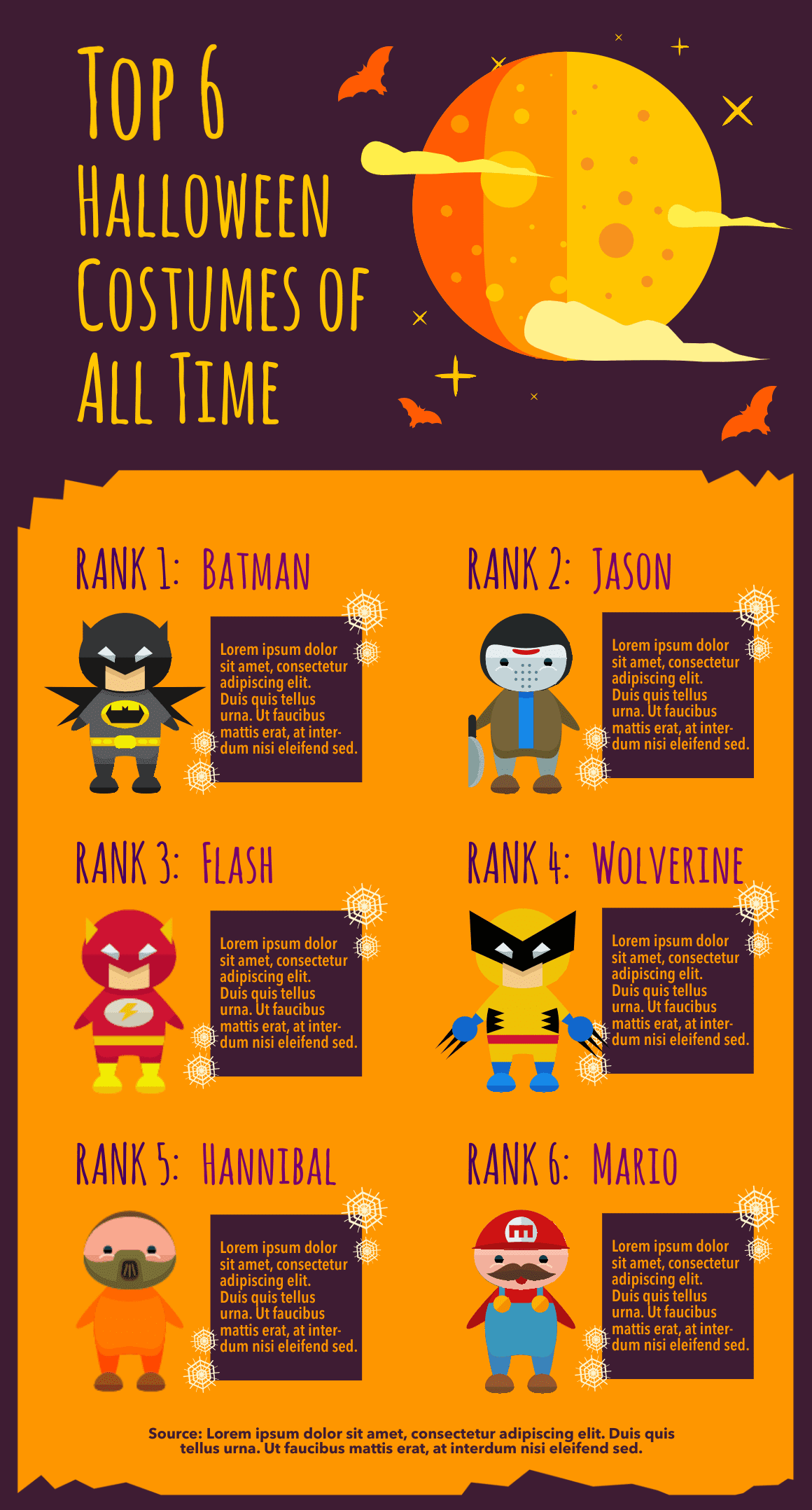 Halloween-infographic-template