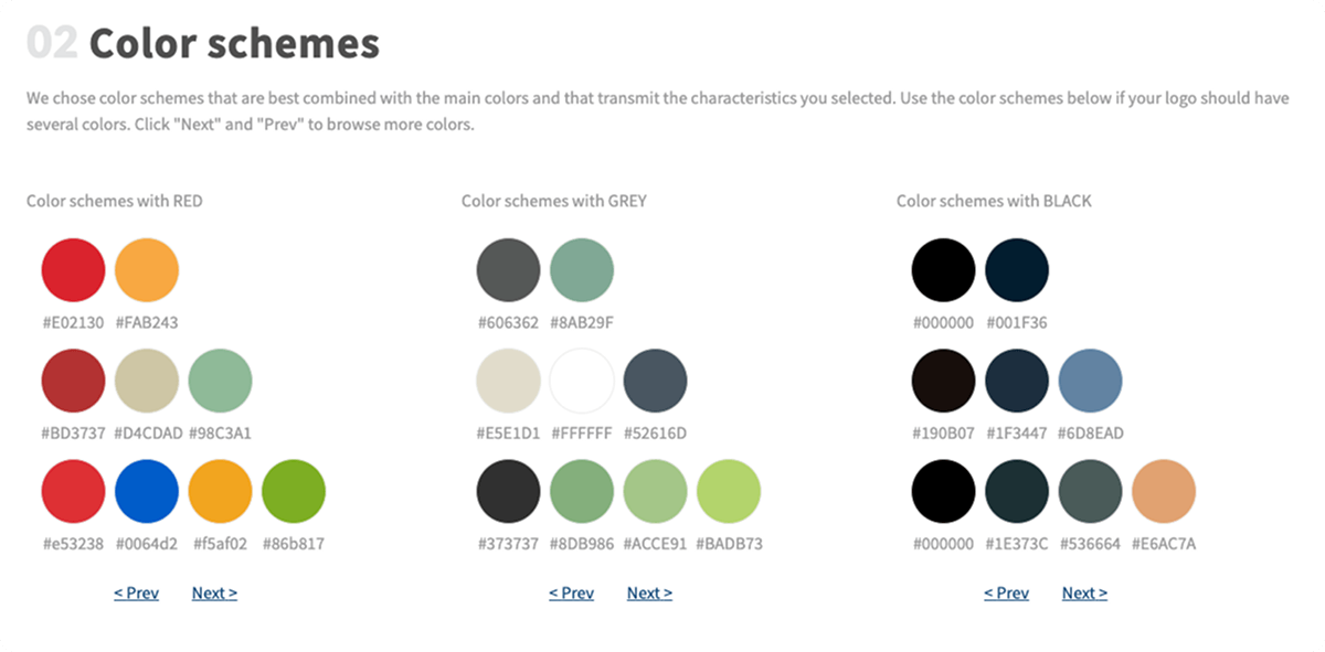 color scheme eamples