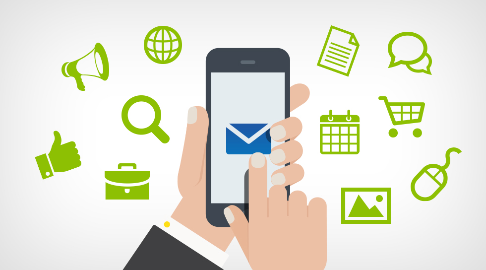 how to create email on mobile phone