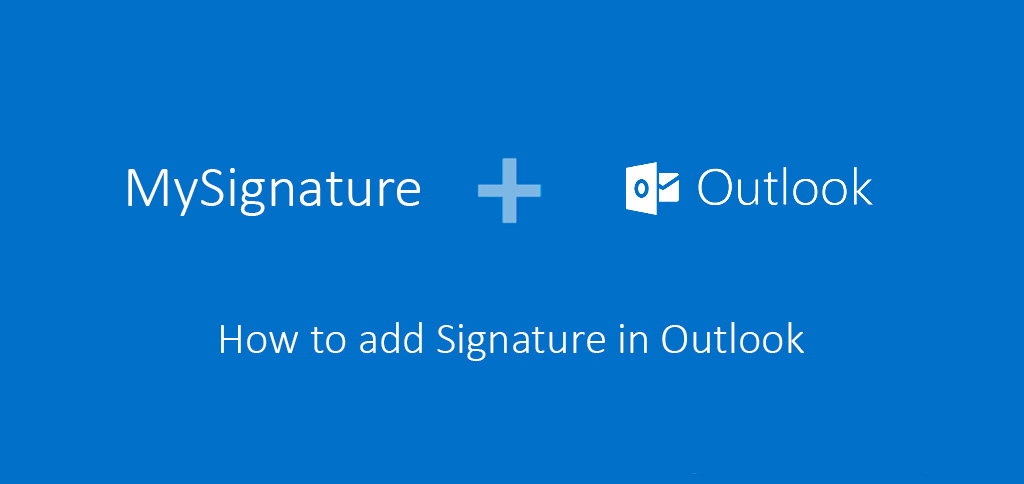 how to add signature template in outlook