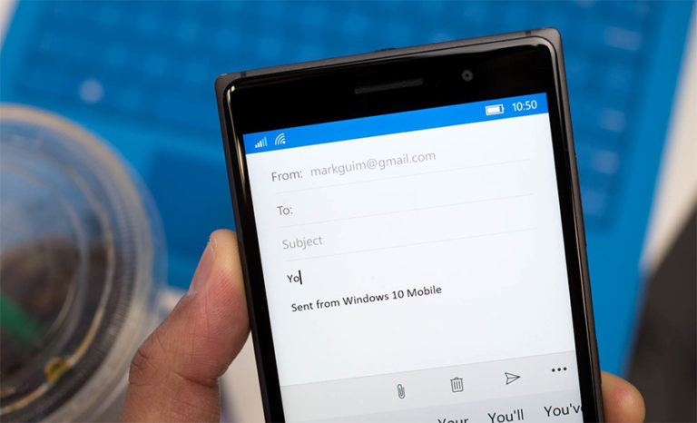 how to add image in outlook email signature mobile app