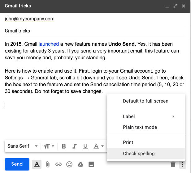 chewy dot gmail trick