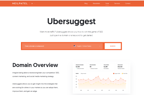 Ubersuggest