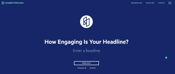 Sharethrough headline analyzer