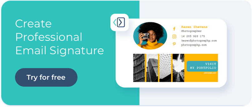 Create your email signature