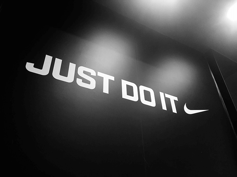 Nike branding