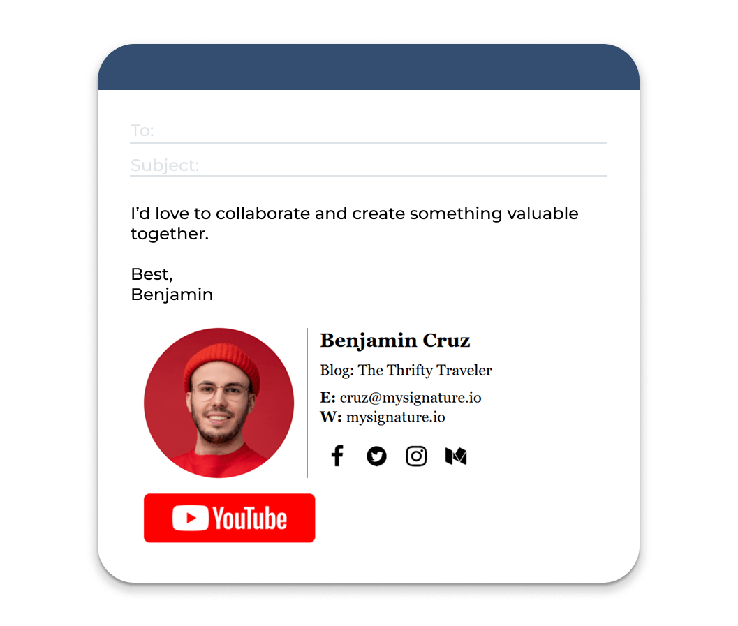 effective email with the emial signature
