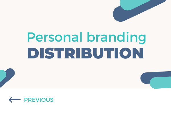 personal brand distribution