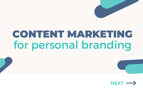 content marketing for personal branding