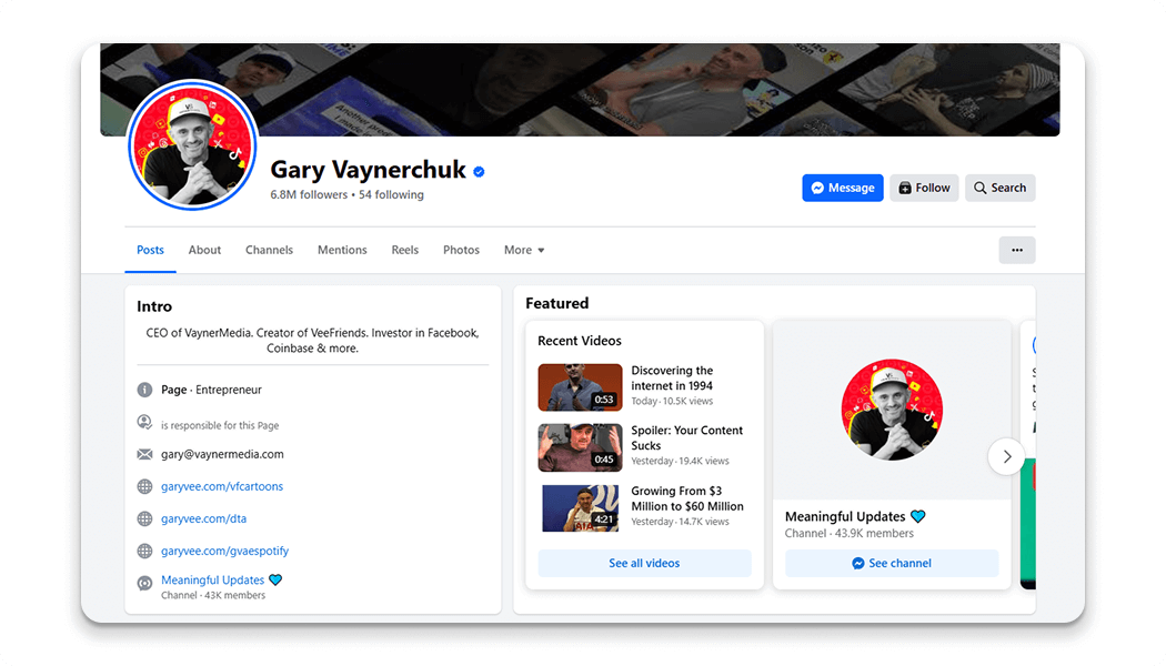 facebook-page-personal-brand-example