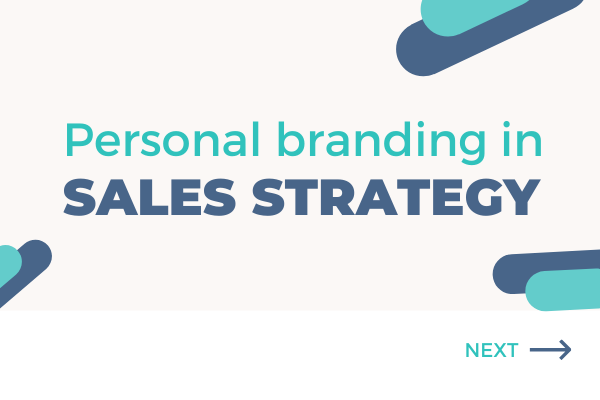personal brand in sales strategy