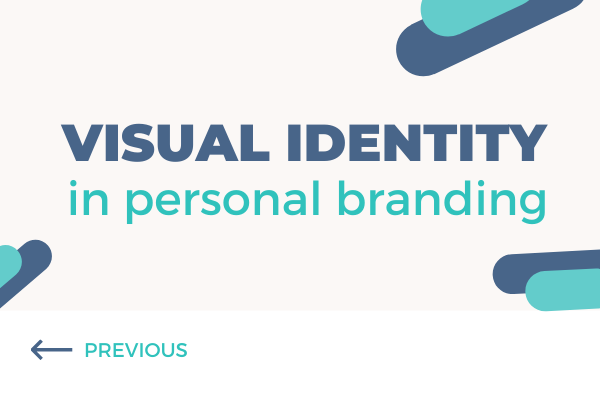 visual identity in personal branding