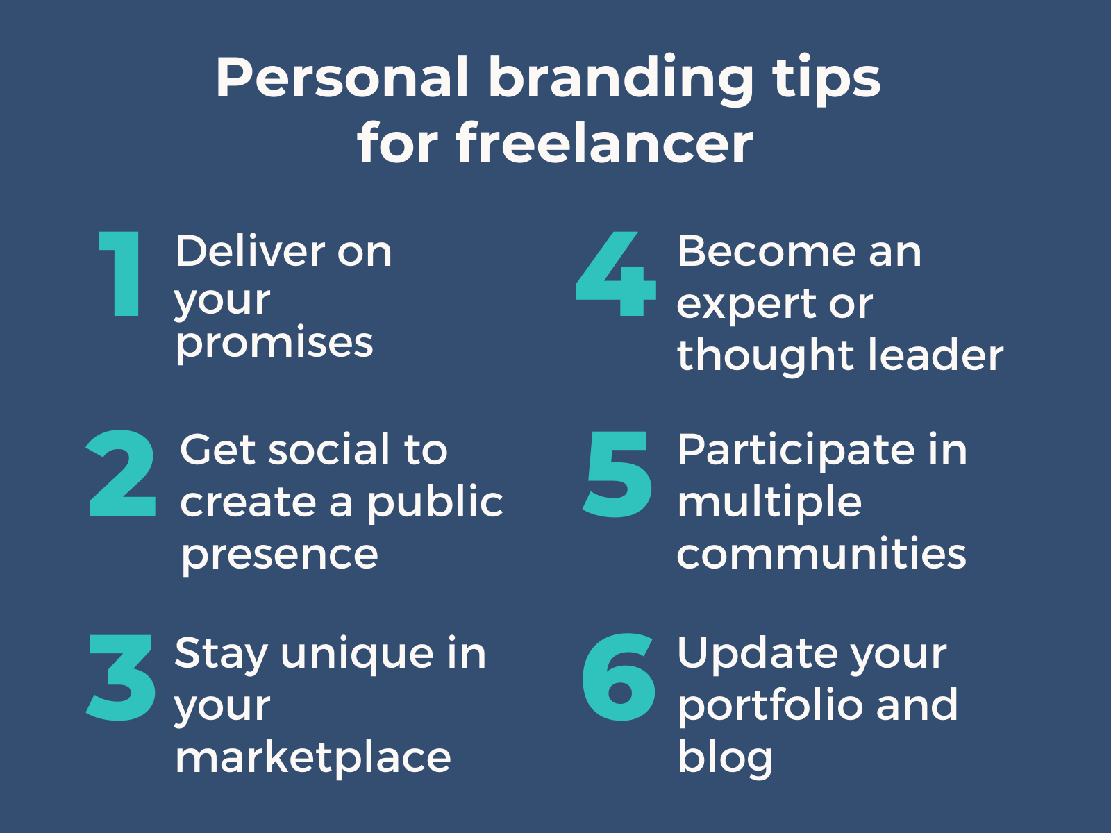 Pesonal brand for freelancer