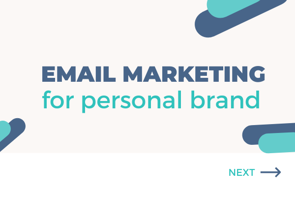 email marketing for personal brand