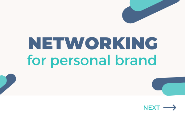 networking for personal brand